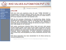 Tablet Screenshot of khdvalvesautomation.com